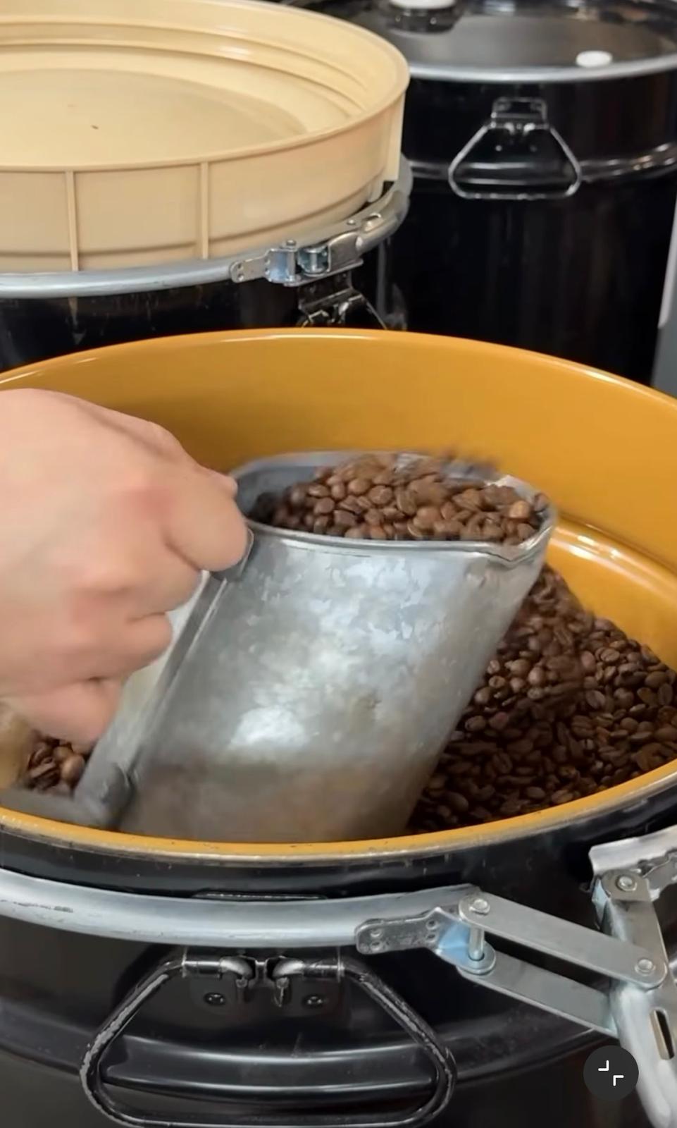 Tostado artesanal de café - Proceso 3